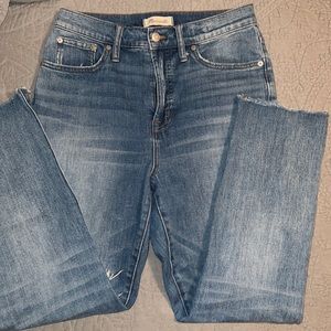 Madewell The Perfect Vintage Jean Size 28